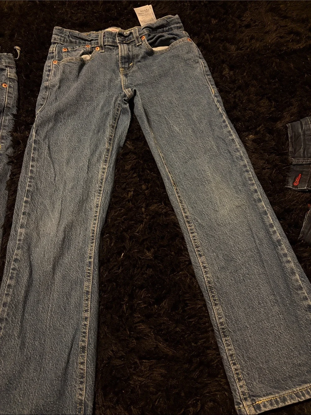 2 OshKosh B'gosh Light Blue Kids Denim Jeans and 2 Levi’s